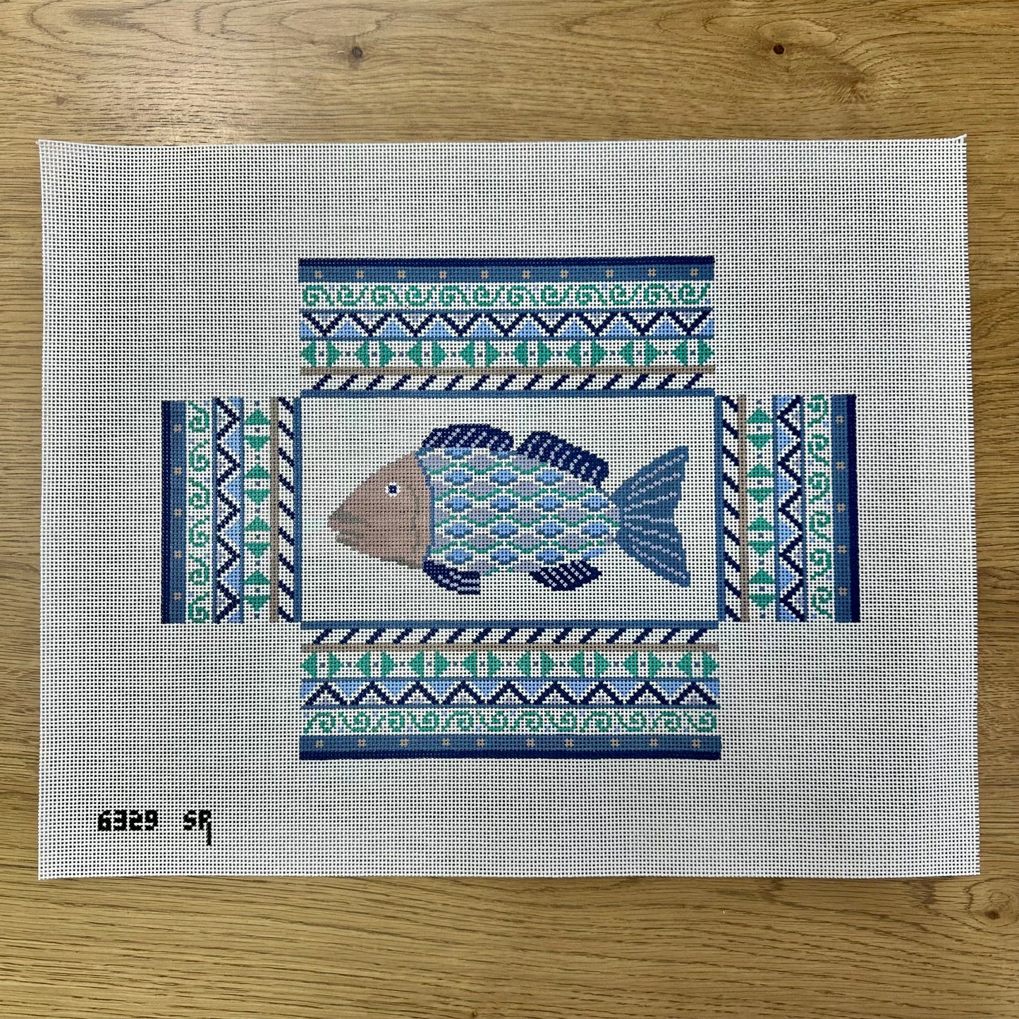Geo Fish, Brick Cover - 13 mesh (TS)