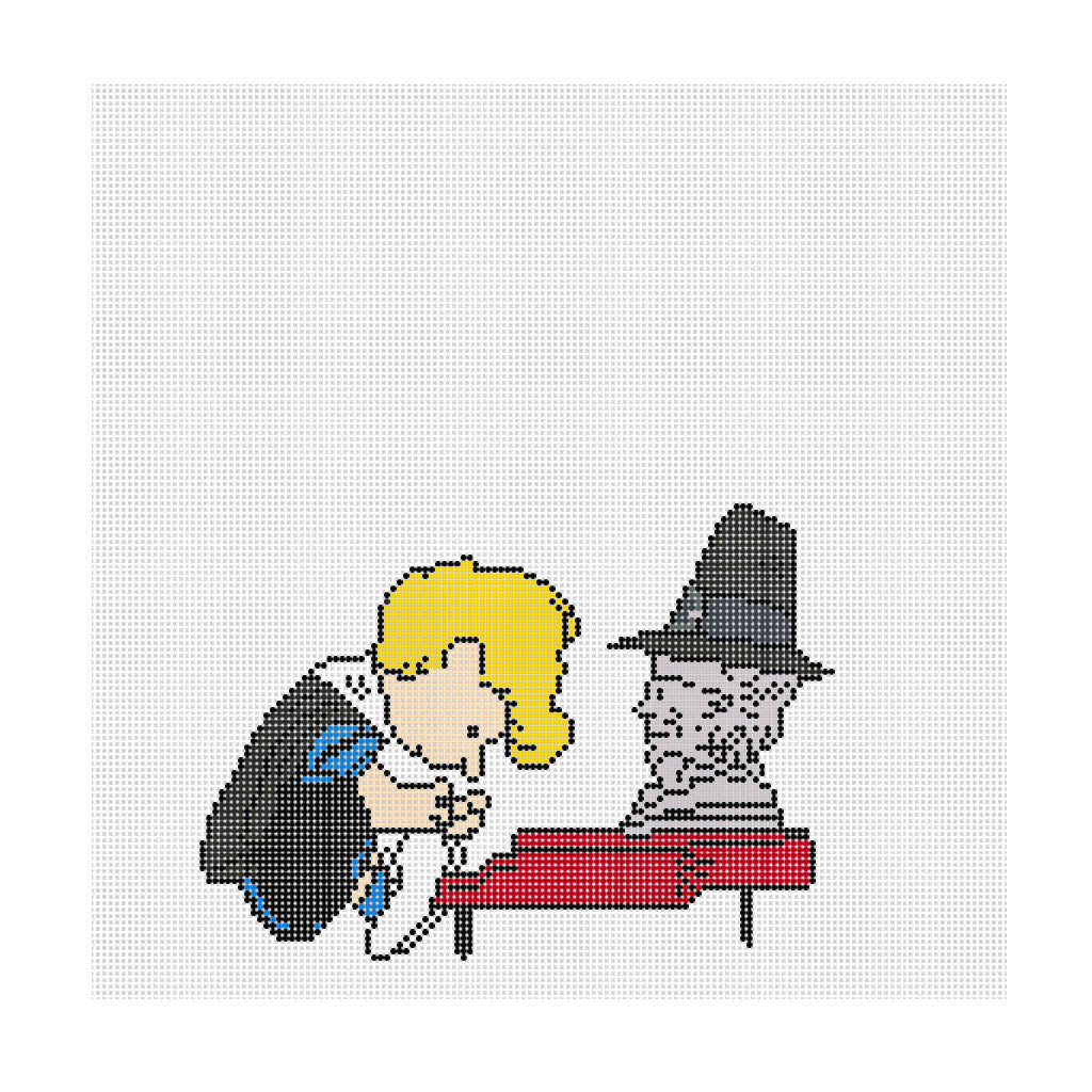 PEANUTS Thanksgiving - Schroeder at Piano Canvas