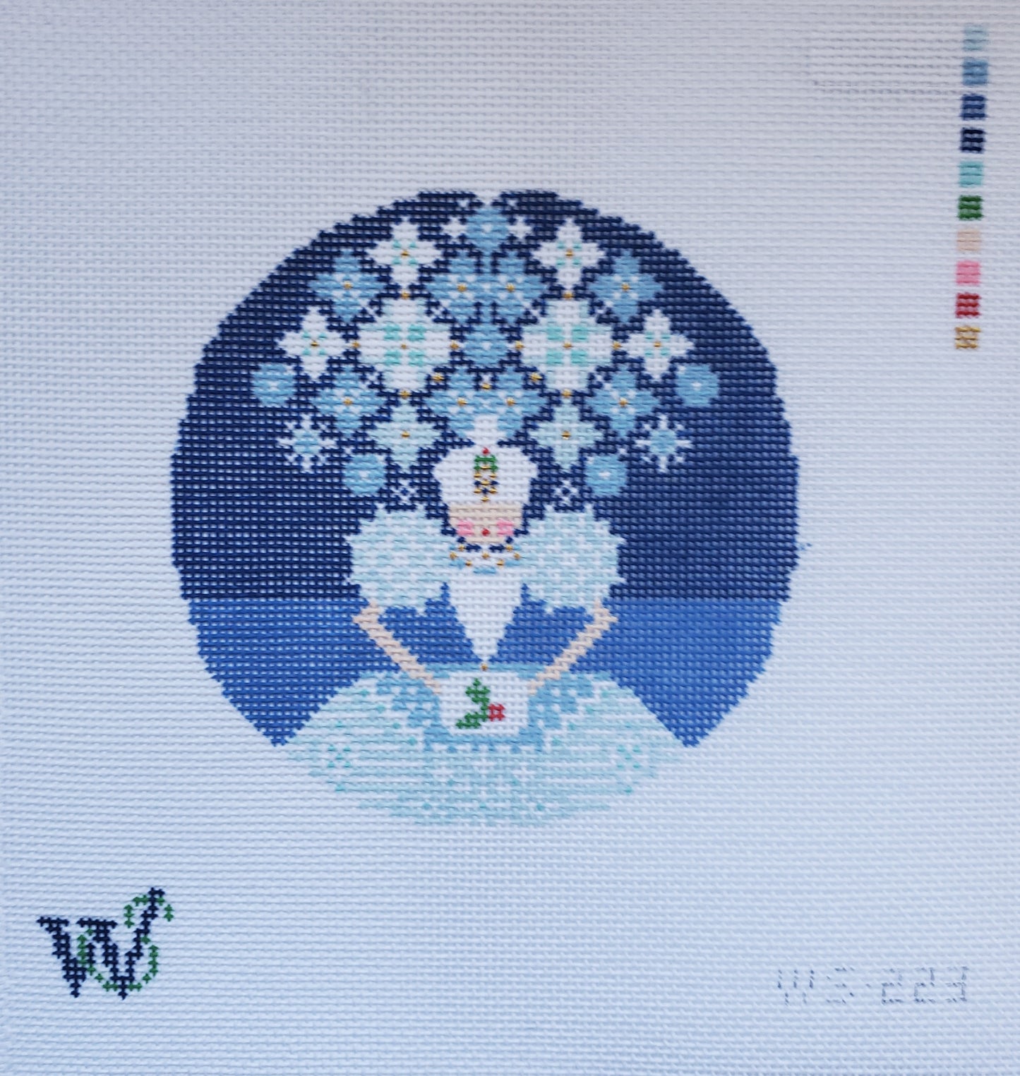 Wipstitch Needleworks  WS-223 
Nutcracker Ballet Snow Queen