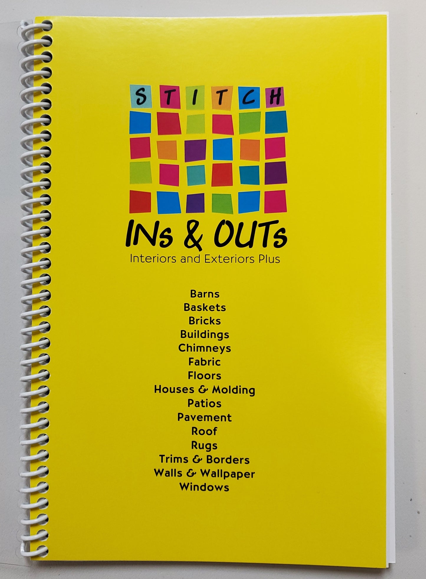 Little Shoppe Canvas Company 
Stitch Ins & Outs Book