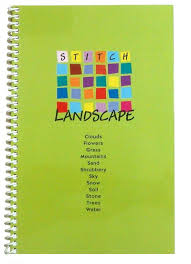 Little Shoppe Canvas Company Stitch Landscape Book