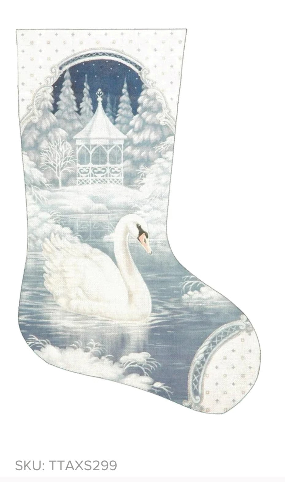 Swan Stocking