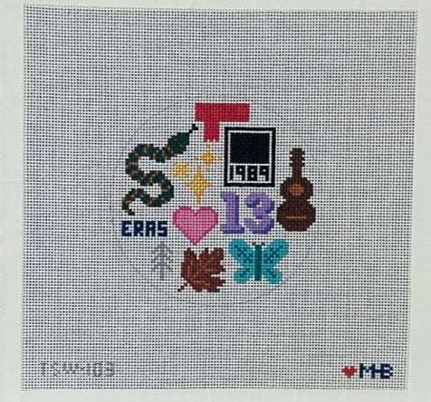 Love mhb studio Taylor Swift Eras 4" Round TSW103