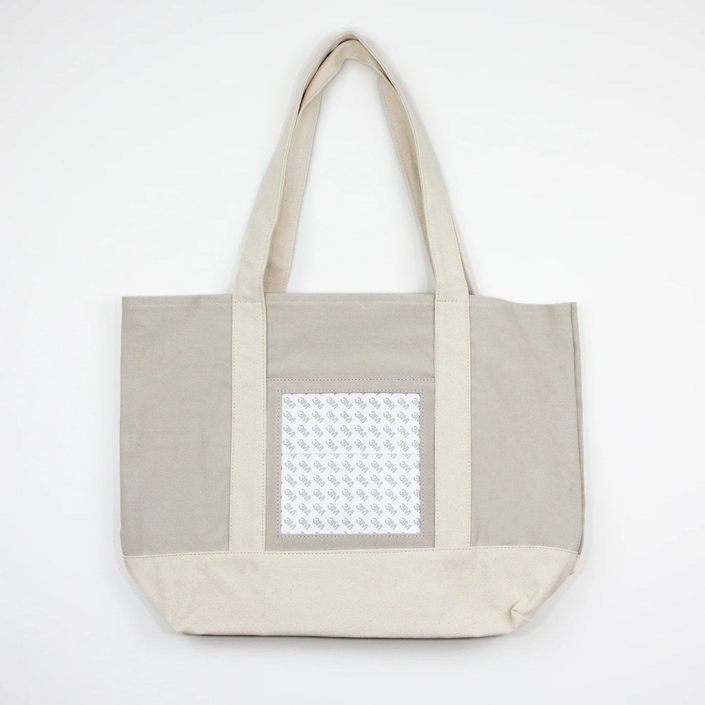 Canvas Tote (Large)- Taupe