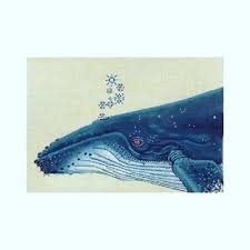 CBK Needlepoint Collections Nick Mayer Whale NM -PL03