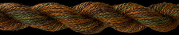 Artisan dyed by ThreadworX • 79 exquisite colors • 100% Pure Silk • Twisted  • 20 yard skein