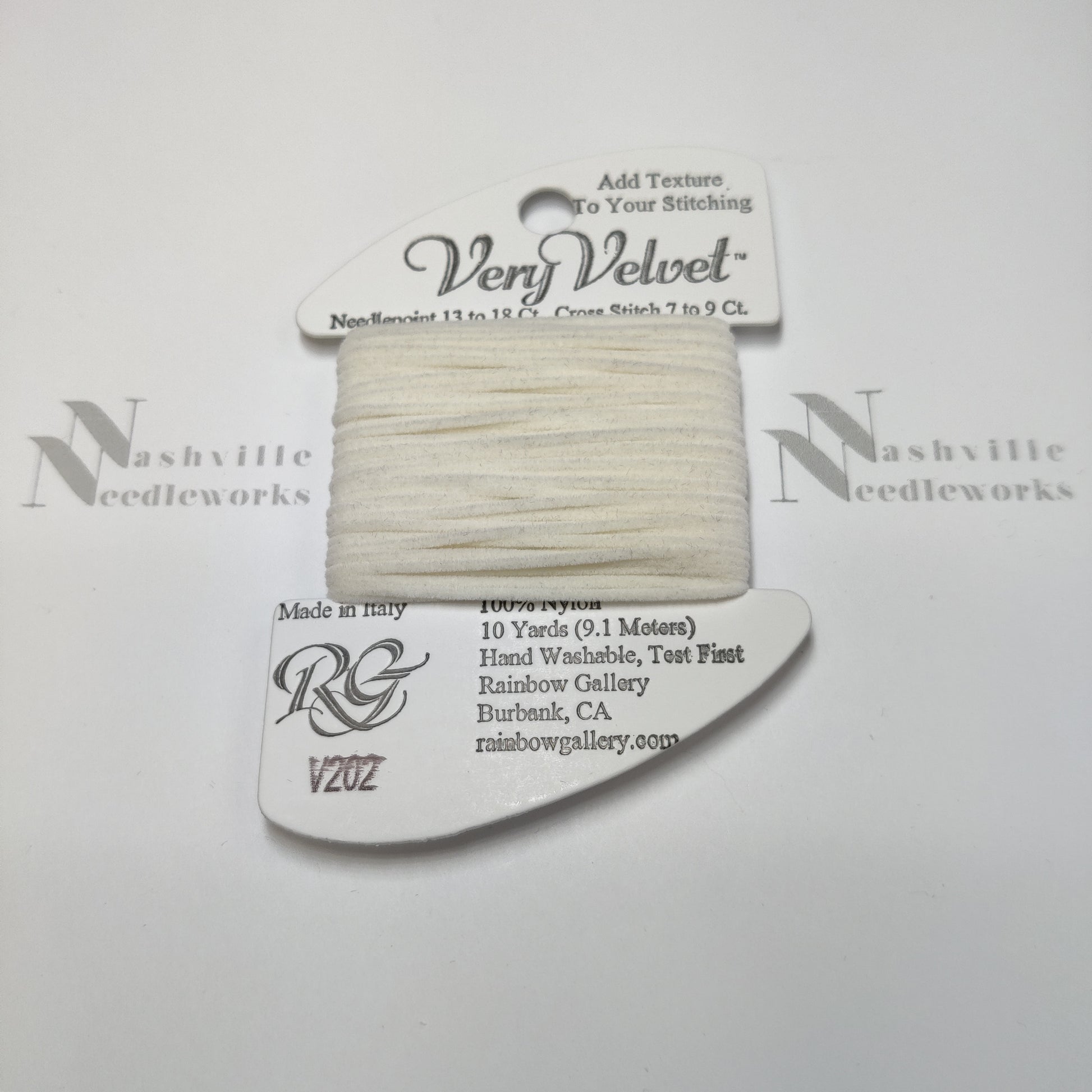 Very Velvet - V202 White