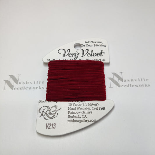 Very Velvet - V213 Burgundy