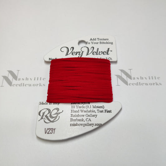 Very Velvet - V231 Christmas Red