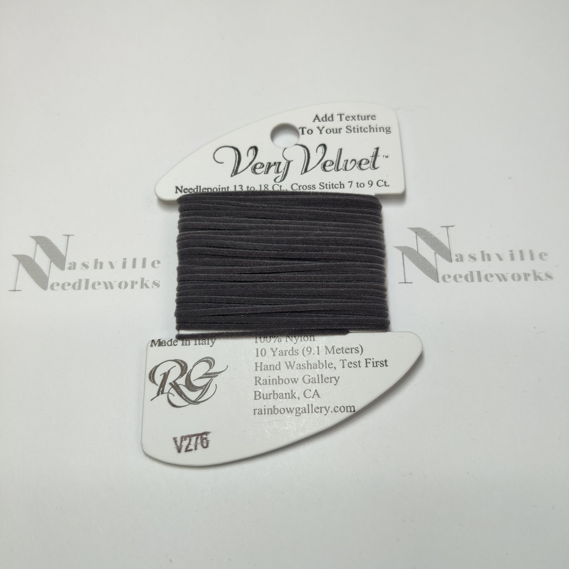 Very Velvet - V276 Charcoal