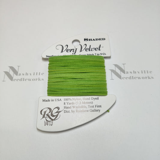 Very Velvet - V413 Apple Greens