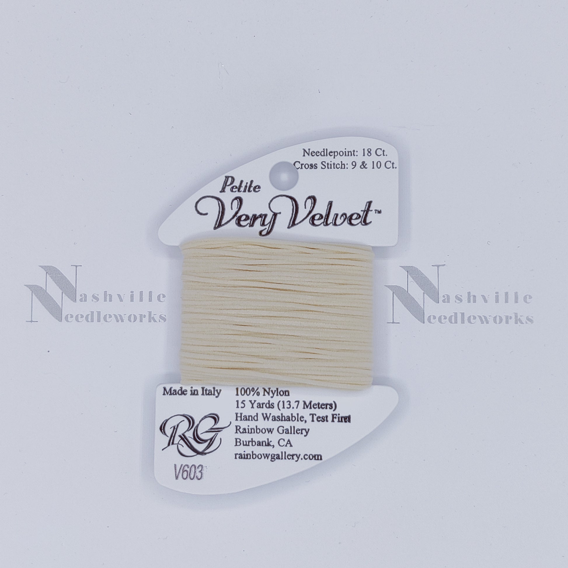 Petite Very Velvet - V603 Ecru