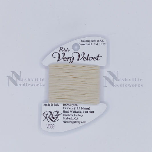 Petite Very Velvet - V603 Ecru