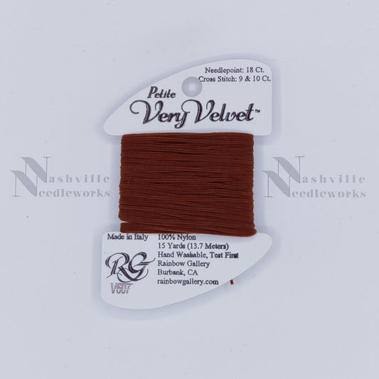 Petite Very Velvet - V607 Warm Brown
