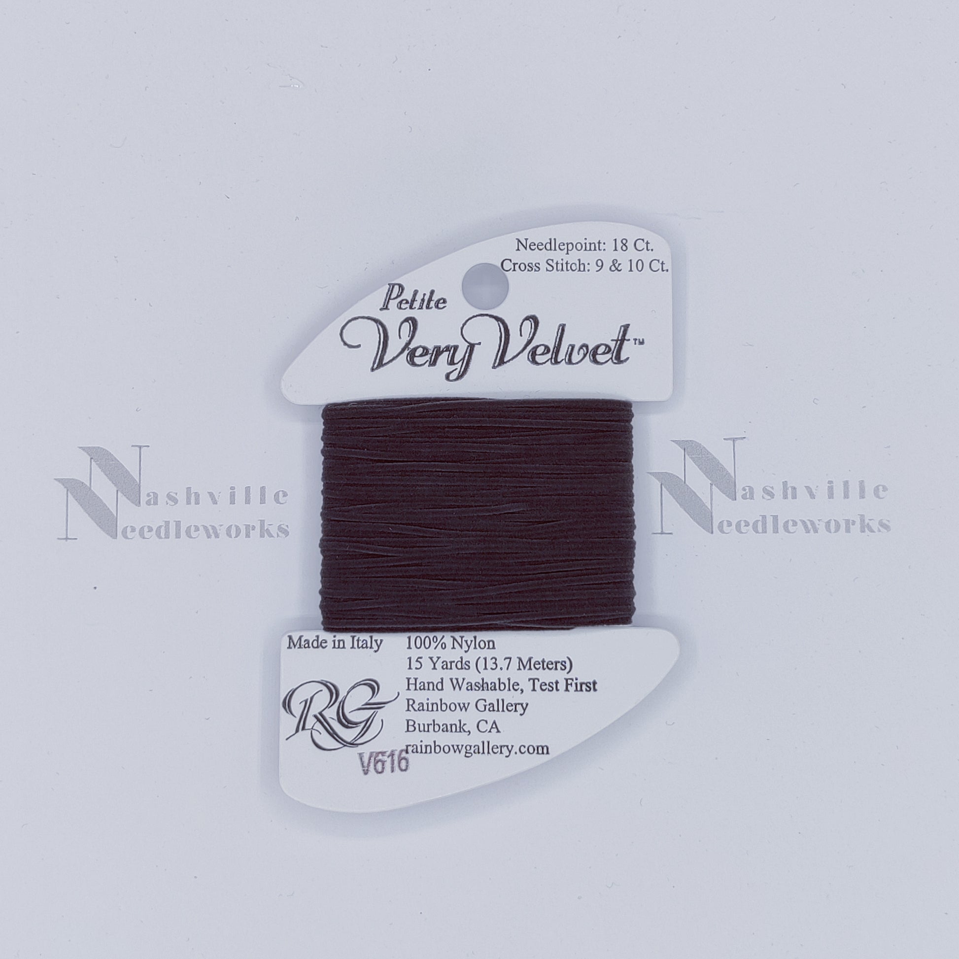 Petite Very Velvet - V616 Dark Gray