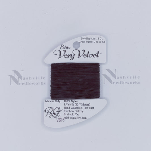 Petite Very Velvet - V616 Dark Gray