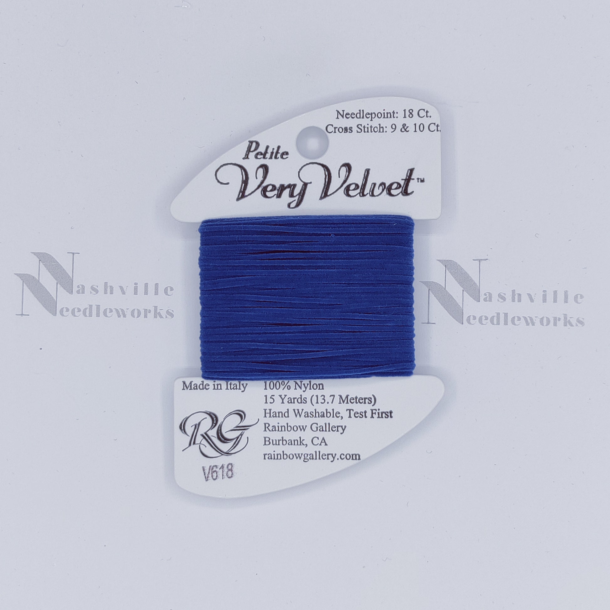 Petite Very Velvet - V618 Antique Blue
