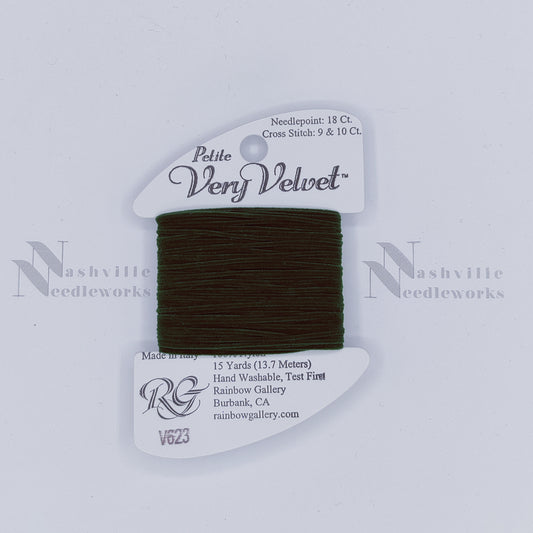 Petite Very Velvet - V623 Dark Green
