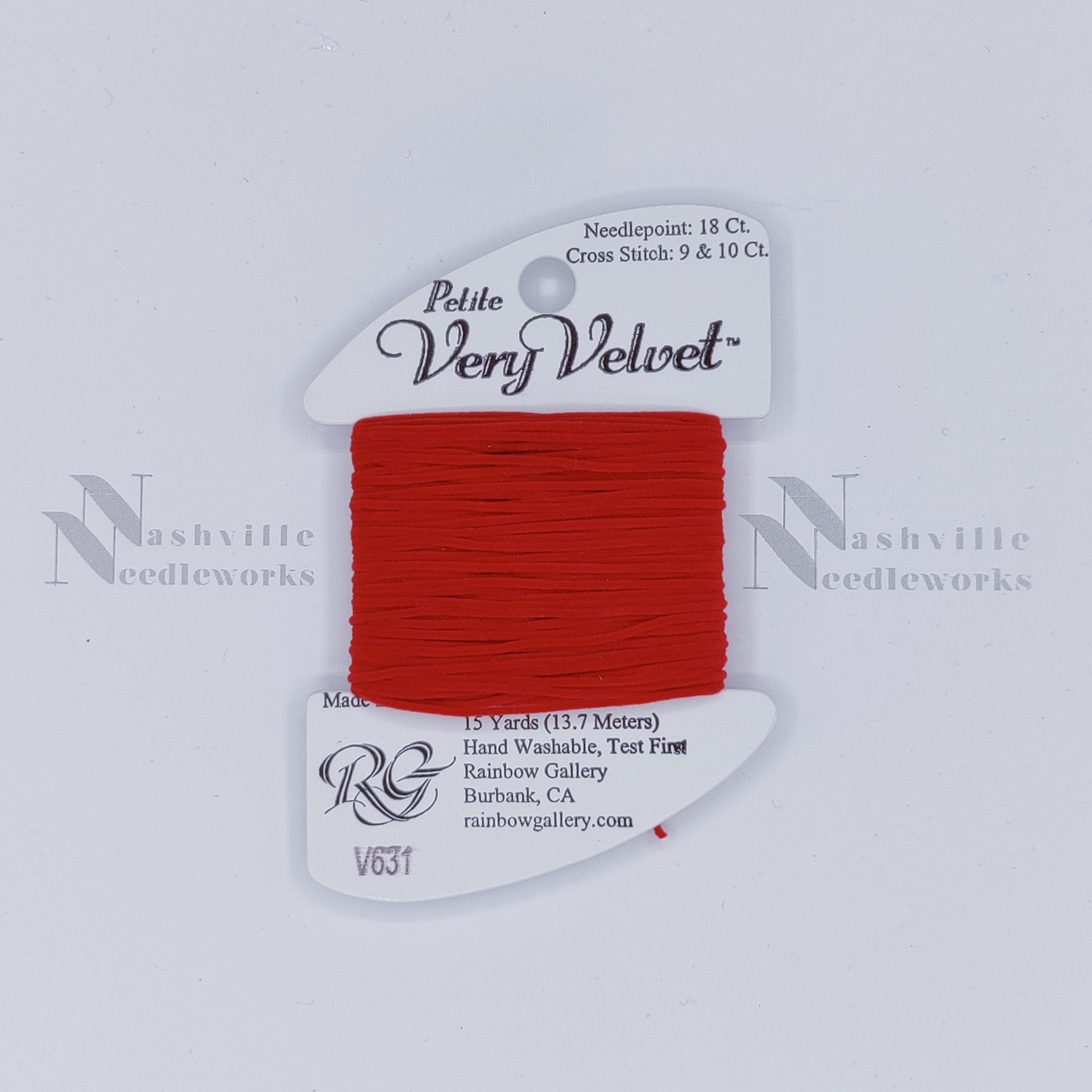 Petite Very Velvet - V631 Christmas Red