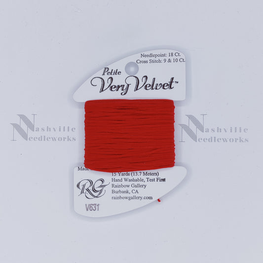 Petite Very Velvet - V631 Christmas Red