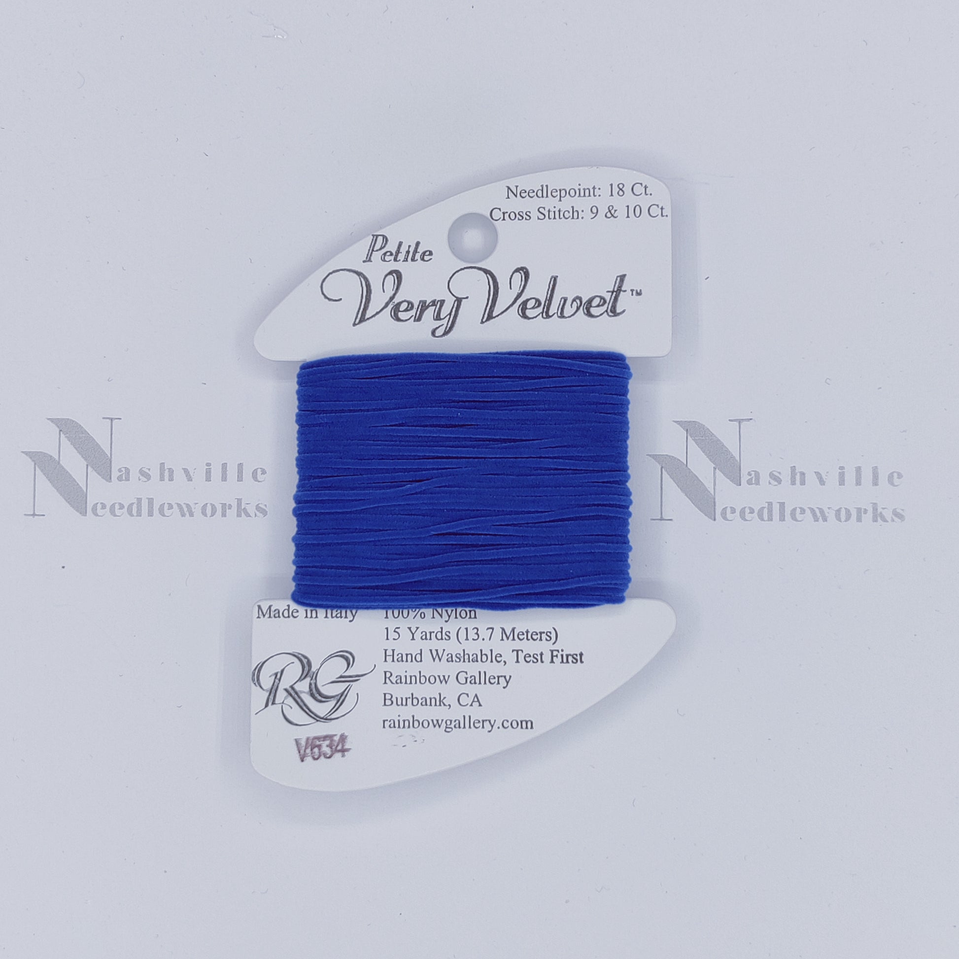 Petite Very Velvet - V634 Brite Blue