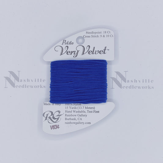 Petite Very Velvet - V634 Brite Blue