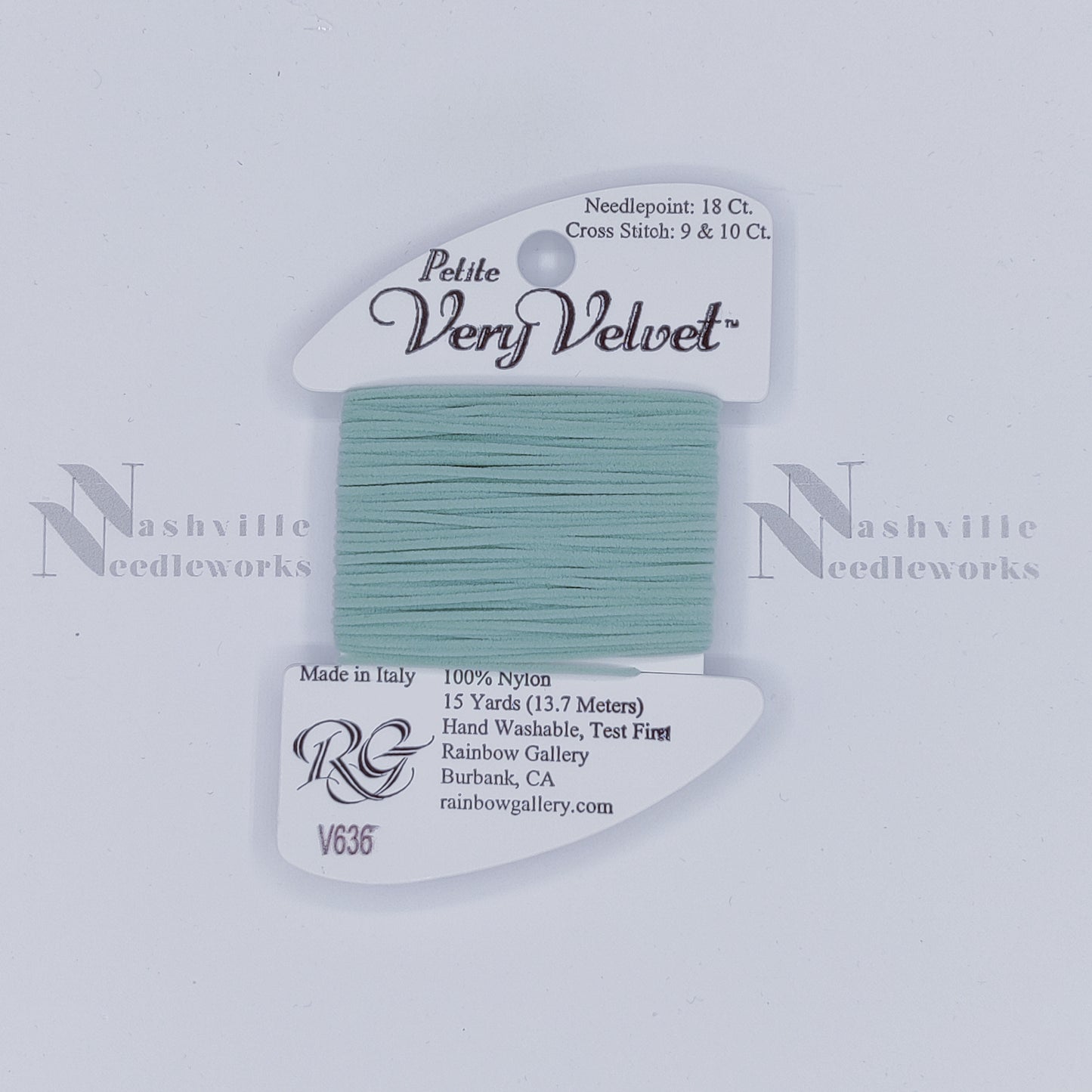 Petite Very Velvet - V636 Lite Sea Green