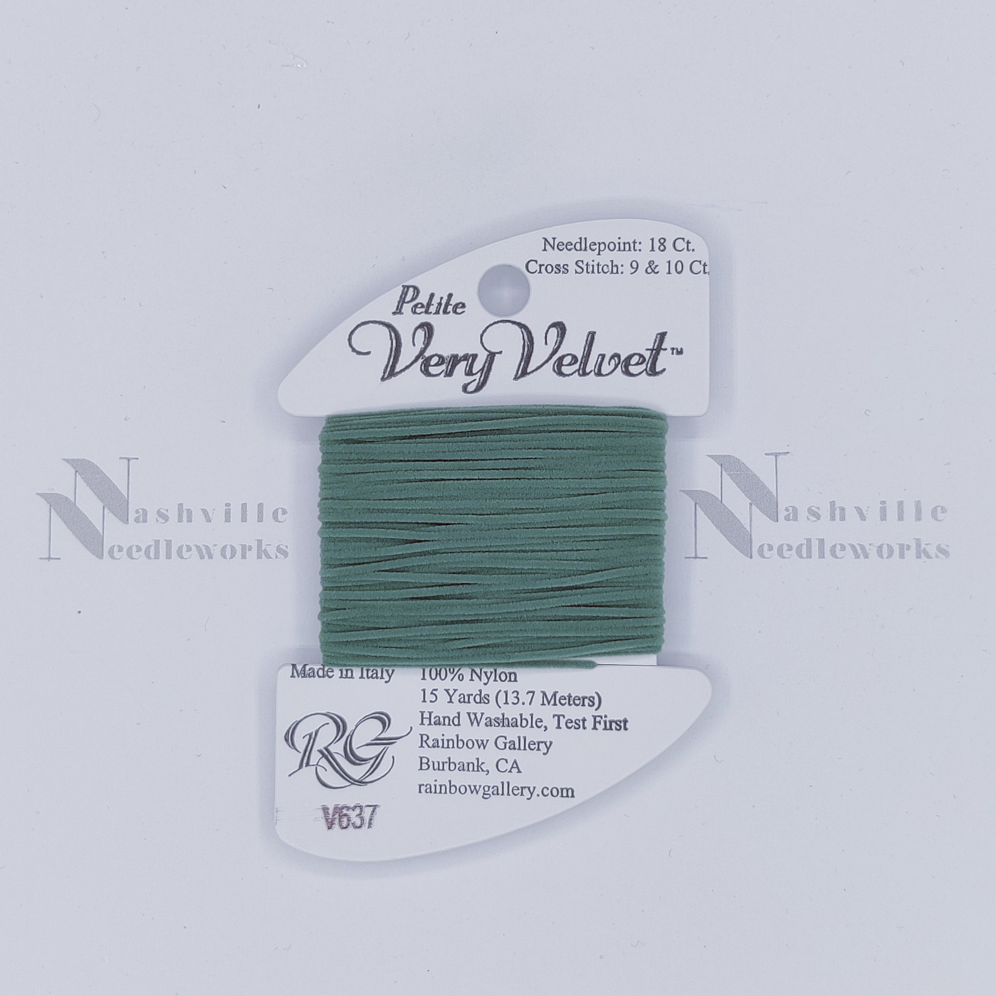 Petite Very Velvet - V637 Sea Green