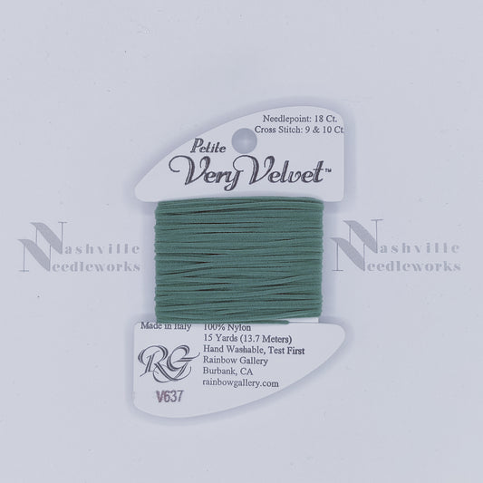 Petite Very Velvet - V637 Sea Green