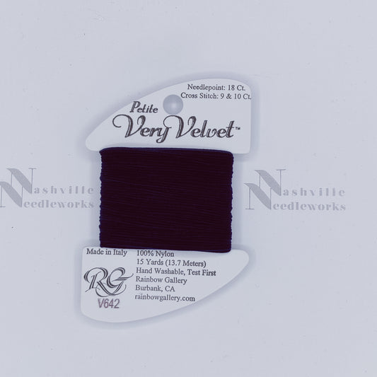 Petite Very Velvet - V642 Navy Blue