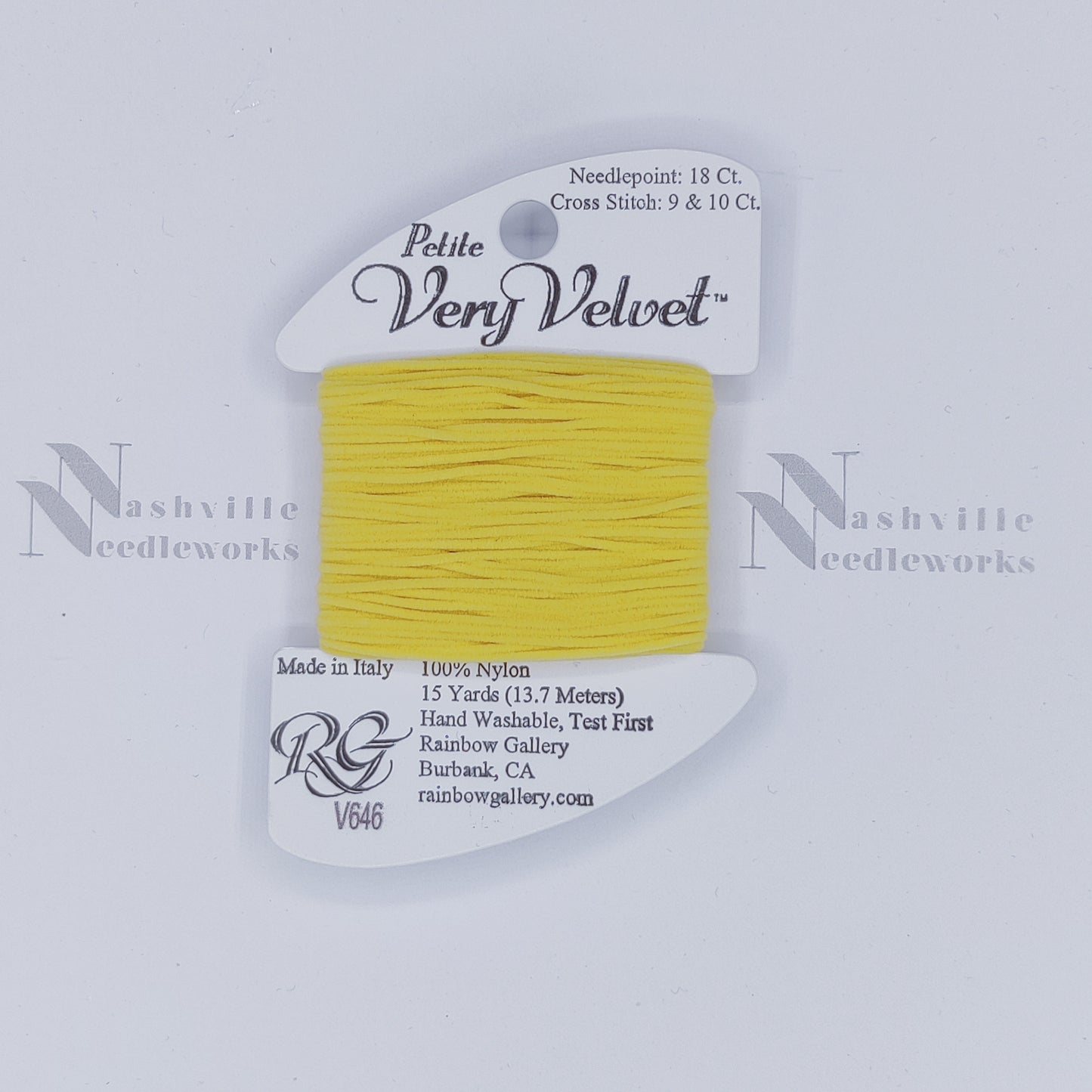 Petite Very Velvet - V646 Medium Yellow
