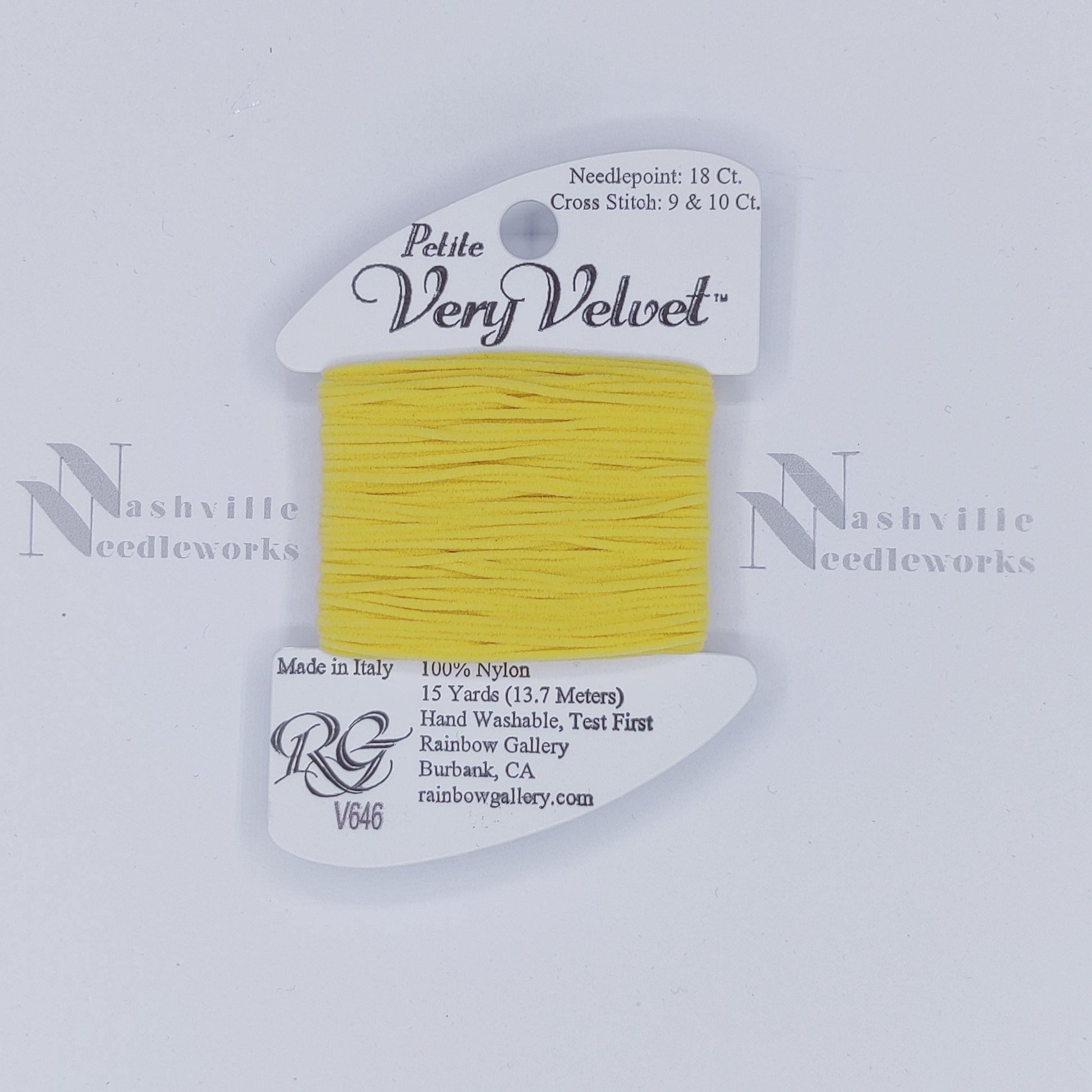 Petite Very Velvet - V646 Medium Yellow