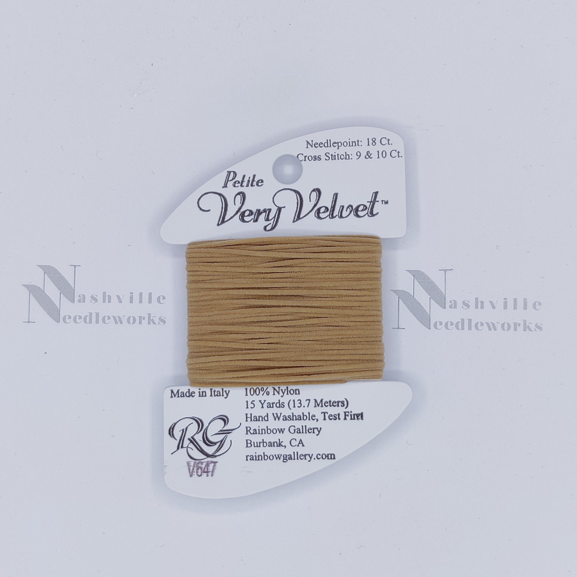 Petite Very Velvet - V647 Medium Beige