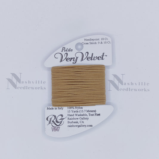 Petite Very Velvet - V647 Medium Beige