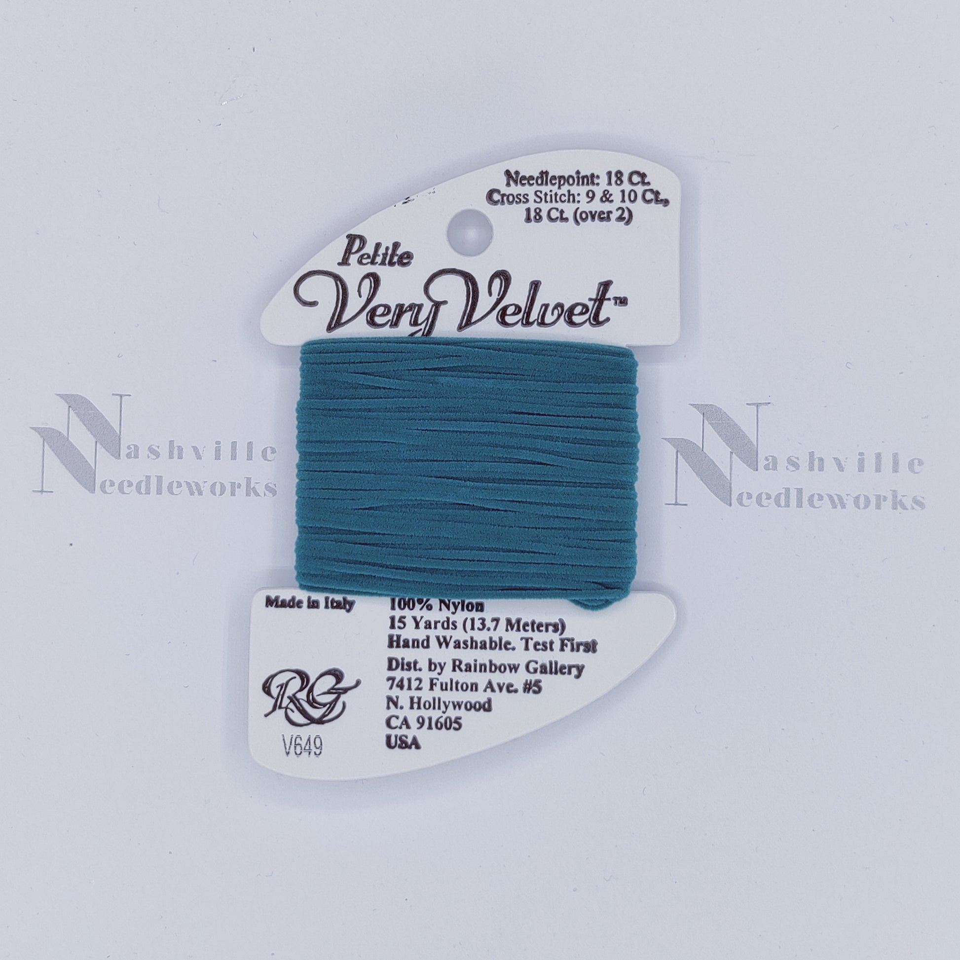 Petite Very Velvet - V649 Teal