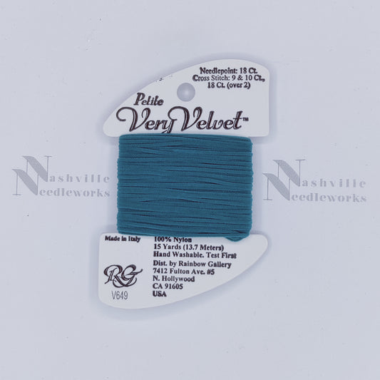 Petite Very Velvet - V649 Teal