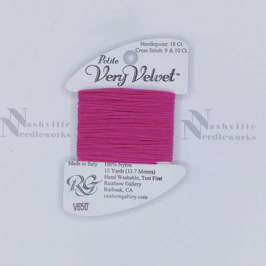 Petite Very Velvet - V650 Raspberry
