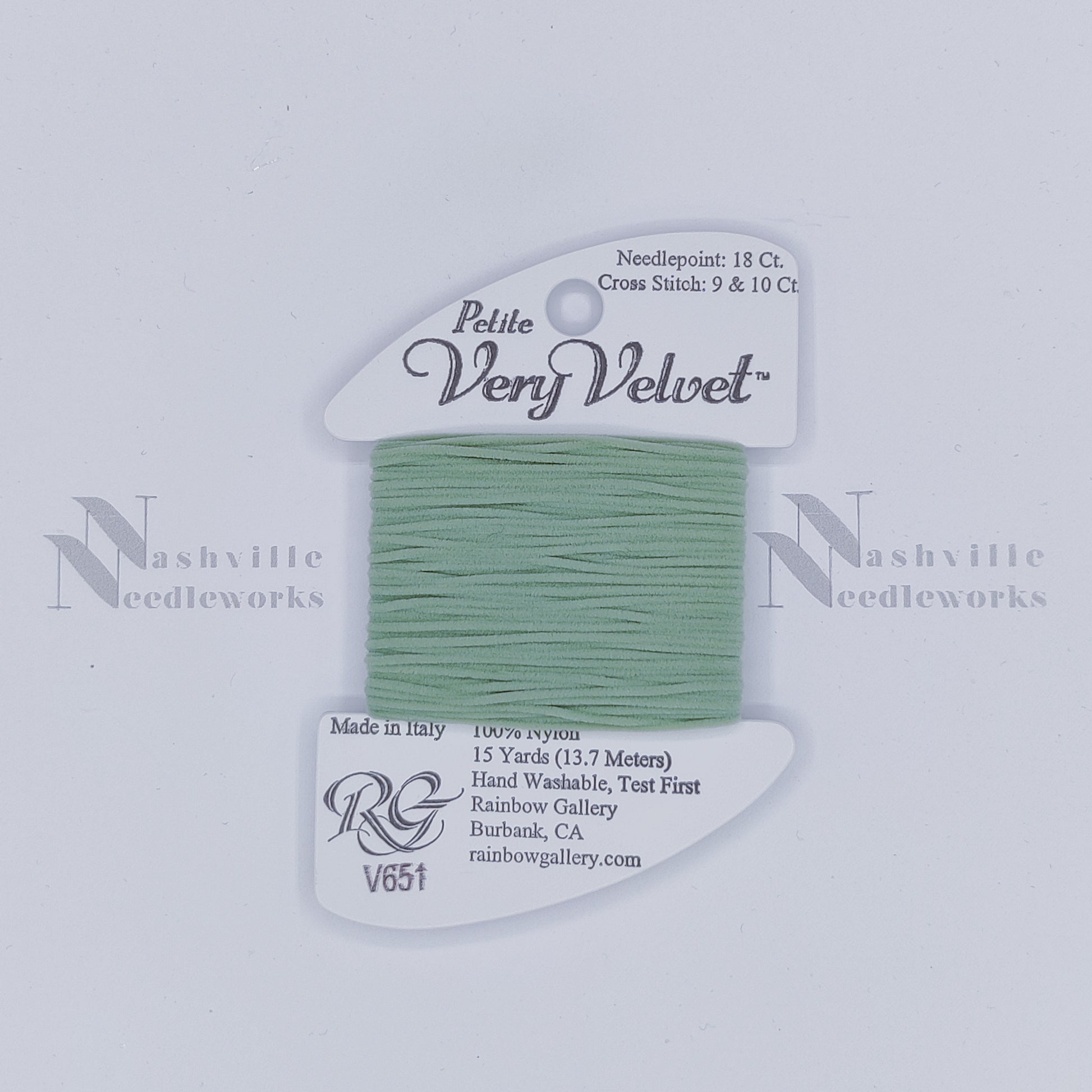 Petite Very Velvet - V651 Sage Green