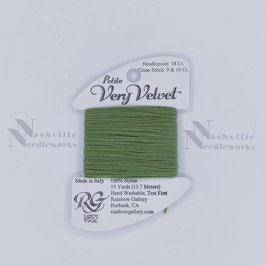 Petite Very Velvet - V652 Hunter Green