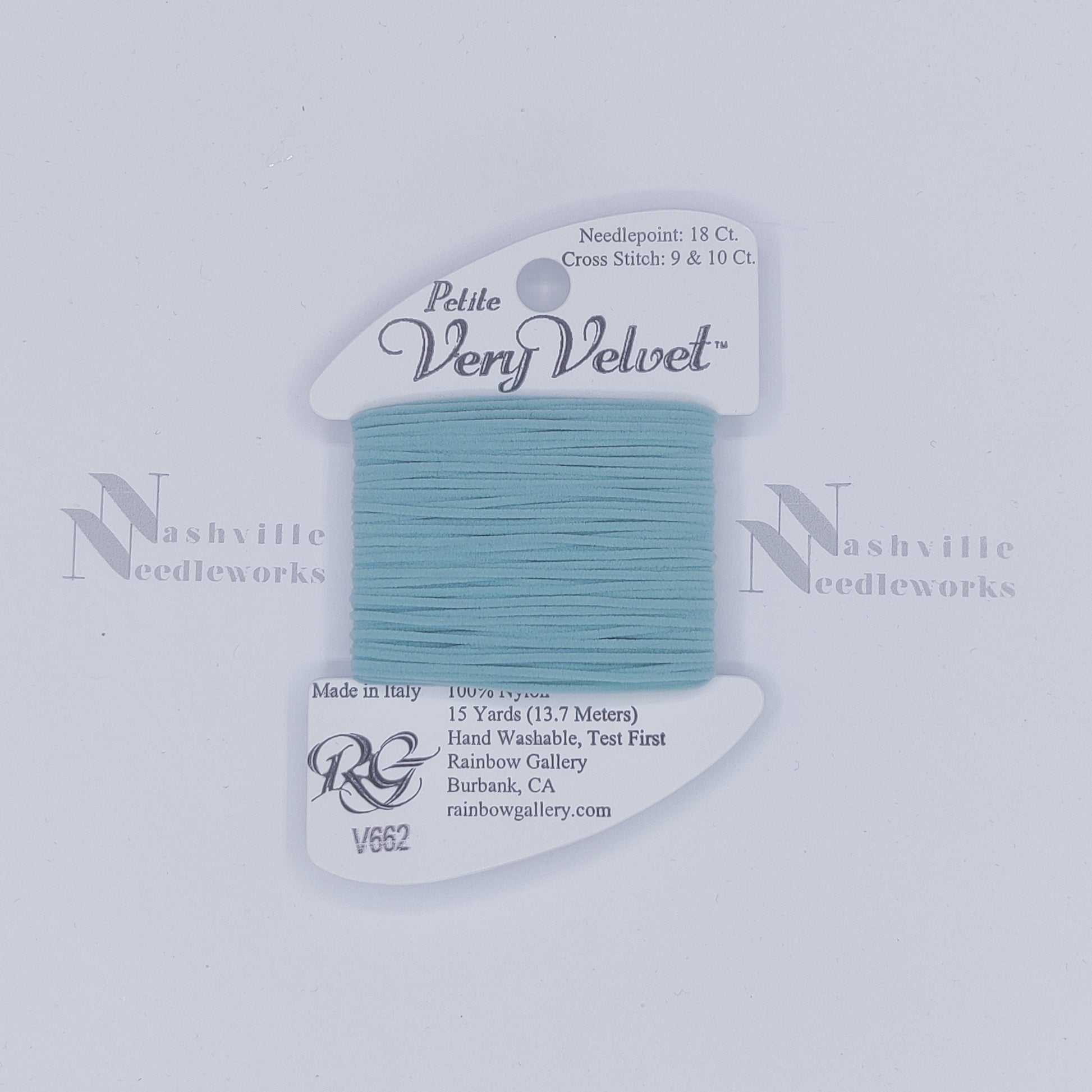 Petite Very Velvet - V662 Green Aqua