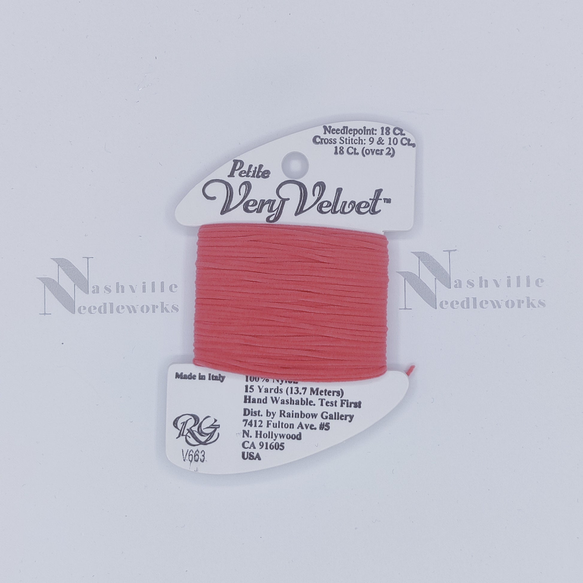 Petite Very Velvet - V663  Coral