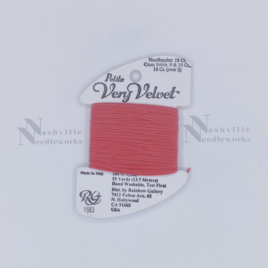 Petite Very Velvet - V663  Coral