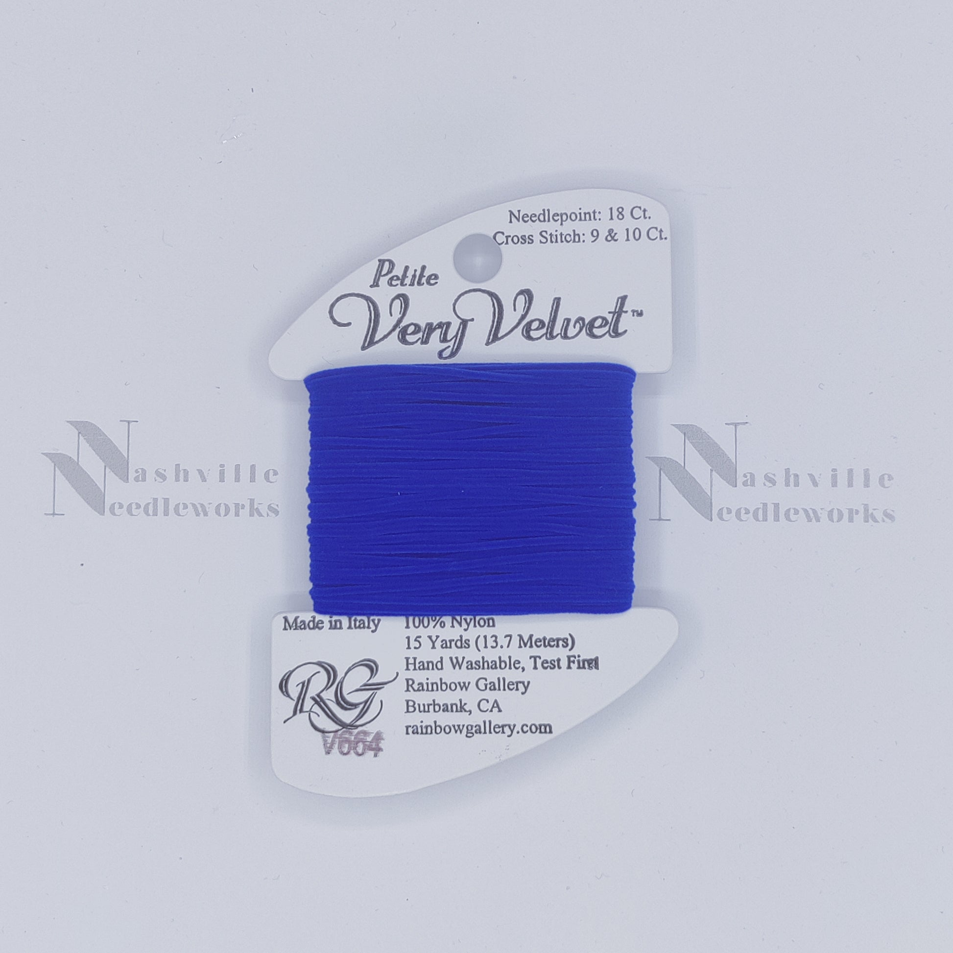 Petite Very Velvet - V664 Indigo Blue