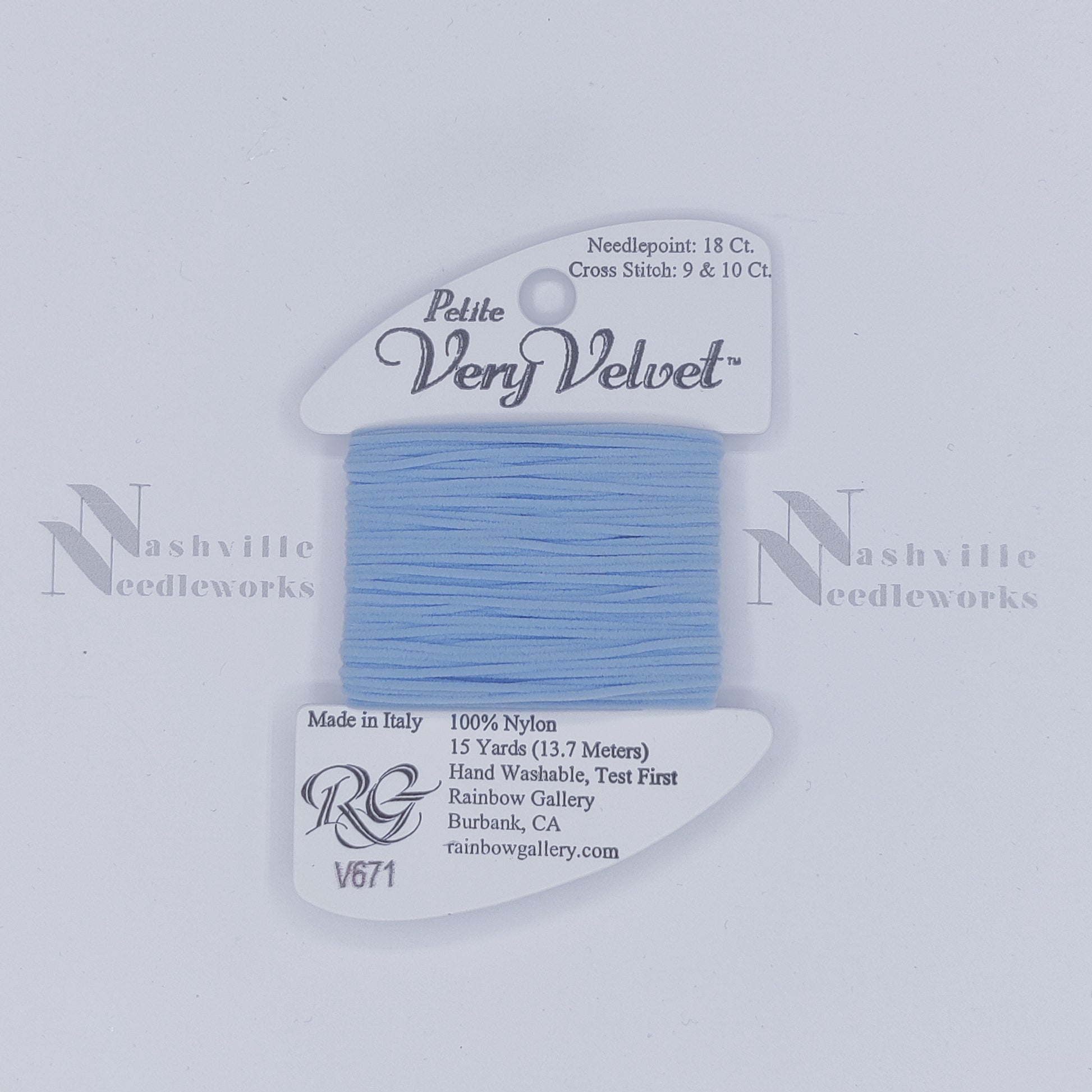 Petite Very Velvet - V671 Powder Blue