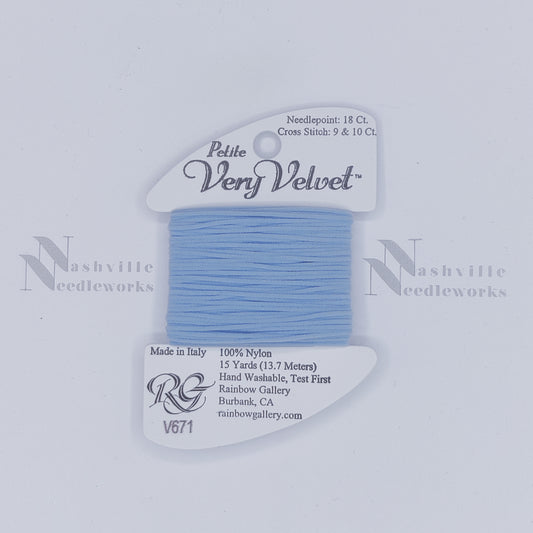 Petite Very Velvet - V671 Powder Blue