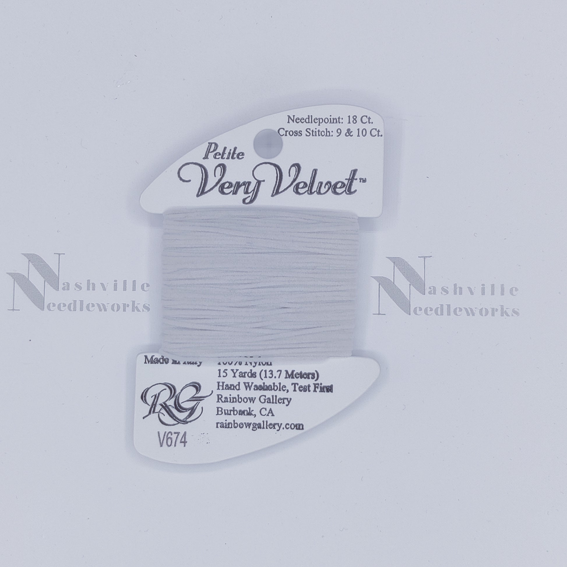 Petite Very Velvet - V674 Lite Pearl Gray