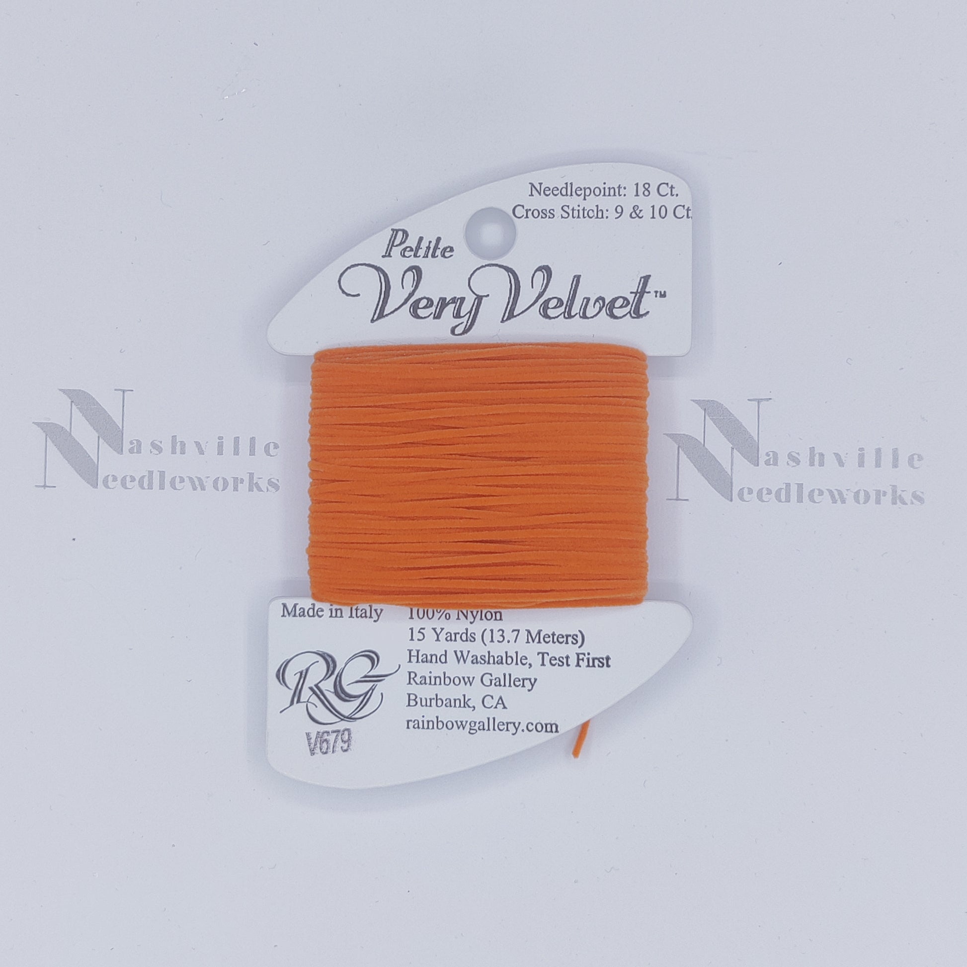Petite Very Velvet - V679 Bright Orange