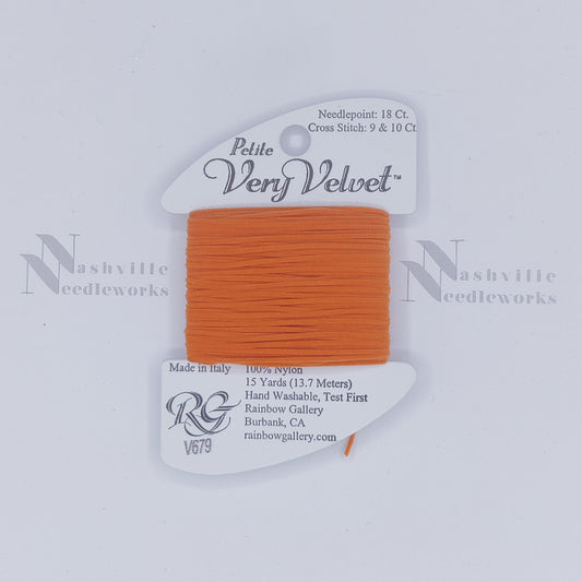 Petite Very Velvet - V679 Bright Orange