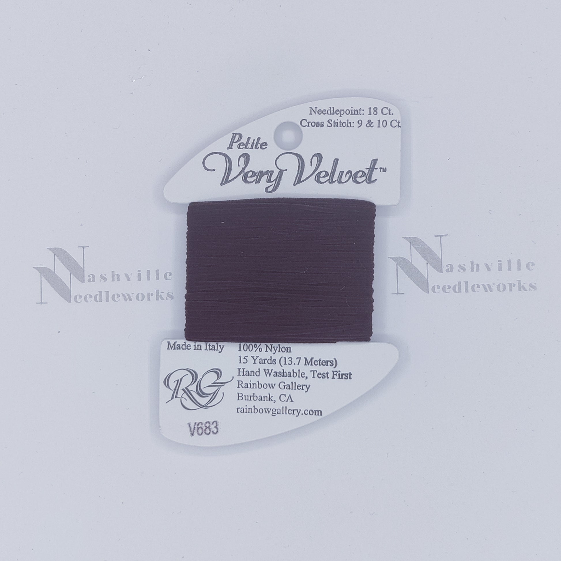 Petite Very Velvet - V683 Dark Chocolate