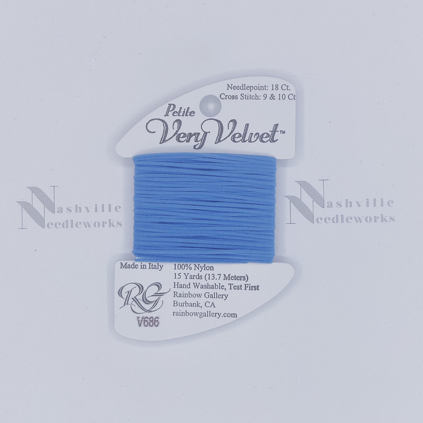 Petite Very Velvet - V686 Wedgewood